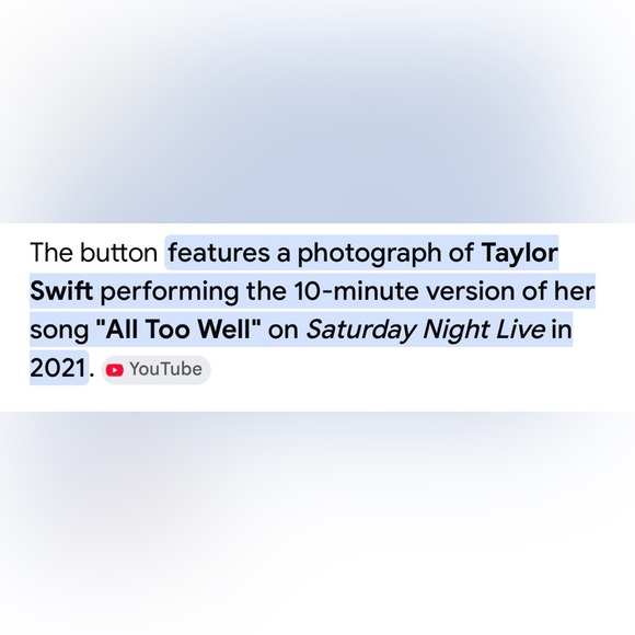 $3 Add-On 🆕Taylor Swift Button Pin - Picture 2 of 10